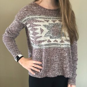 Hollister Aztec Sweater